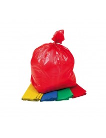 Coloured Waste Sacks 18x29x38" HW 15Kg. Pack of 200